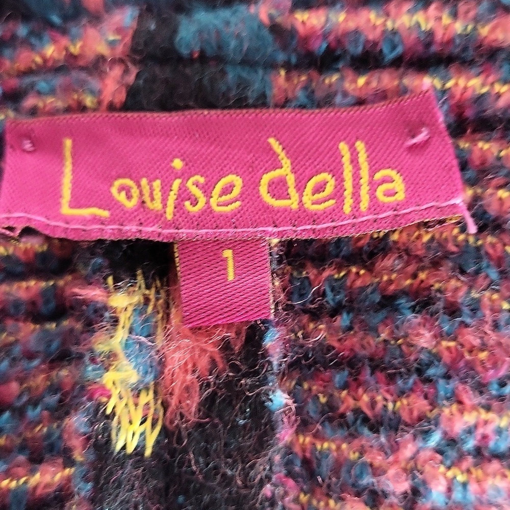 Louise Della Wool Coat Made In France Boho Statement Coat - Picture 14 of 14